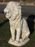 Fiberglass Aslan Heykeli 2
